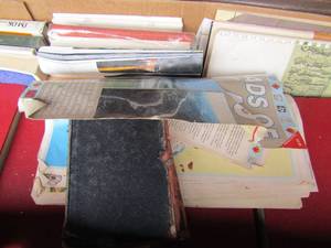 lot 68 image: Large box of books- Americas documents CR Gibson and many more