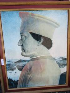 lot 127 image: ART SPANISH CARDINALPRIEST    39x33