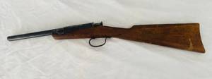 lot 2 image: Vintage Deutsche Werke Youth Rifle 22 cal Barrel was possibly modified (shortned) between 1919-1939 Trigger is missing
