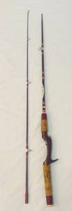 lot 9 image: Berkley Fishing Rod C10-6 Cherrywood
