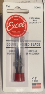 lot 10 image: 3 Boxes of Super Sharp Double Honed Blades, 5 pcspkg, 12pksbox