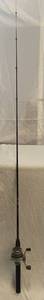 lot 214 image: Shakespear Ugly Stik fishing Rod & Reel 6 CAL 1100