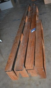 lot 66 image: Stained Oak Veneer Front and Sides with Pine Under Boards