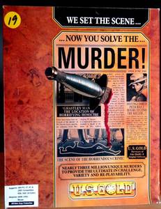 lot 19 image: Murder U.S. Gold We Set the Scene... Now You Solve the Murder Vintage Software