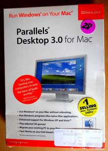 lot 28 image: VINTAGE SEALED - Parallels Desktop 3.0 for Mac (2006) Run Windows on Your Mac Software