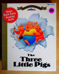 lot 88 image: Vintage Interactive Reading The Three Little Pigs Software