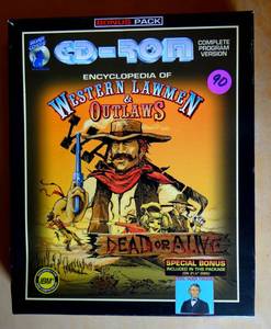 lot 90 image: WESTERN LAWMEN & OUTLAWS BY SILVER COYOTE - CD-ROM