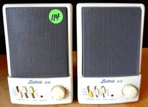 lot 114 image: Vintage Zoltrix ZX-28 Computer Speakers