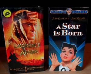 lot 122 image: Vintage VHS Lot - Bothe Sealed & Unused
