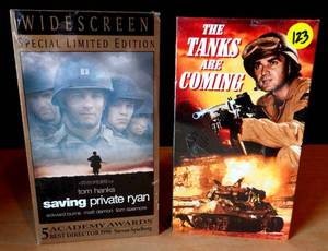 lot 123 image: Vintage VHS Lot - Both Sealed & Unused