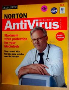 lot 135 image: SYMANTEC NORTON ANTIVIRUS SOFTWARE 2000 MAC