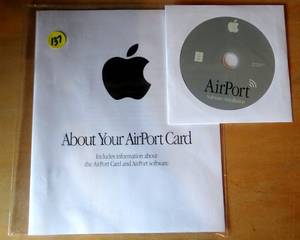 lot 137 image: Apple AirPort V2.1 Software Installation CD Disc