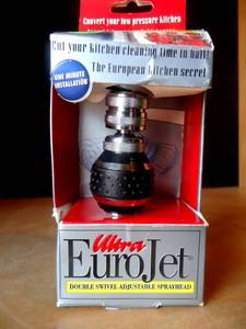 lot 143 image: UNUSED IN BOX - Ultra EuroJet Kitchen Sprayer