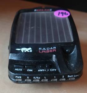 lot 146 image: FOX SOLAR RADAR DETECTOR