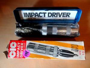 lot 148 image: CIC Manual Impact Driver NO. 2500 With Storage Case 4 Driver Bits (UNUSED)