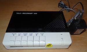 lot 155 image: VINTAGE TT Systems TR-300 Tele Recorder 300 Automatic Telephone Recording System