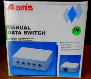 lot 174 image: A AMIS MANUAL DATA SWITCH - NIB