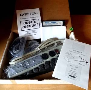 lot 189 image: MR MOX MODEM OPERATOR SWITCH - NIB WITH MANUALS