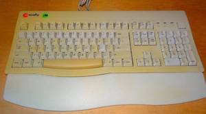 lot 190 image: Vintage Macally Computer Keyboard