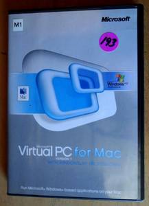lot 193 image: VIRTUAL PC FOR MAC - 3 DISK SET WITH KEY CODE (IMAGE SCAMBLED FOR PIC)