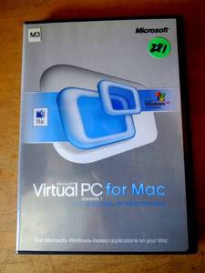 lot 281 image: Microsoft Virtual PC for Mac Version 7 with Windows XP Professional