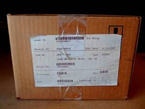 lot 286 image: NEW HARD DRIVE HP BF07287B55 72.8 GB 15K Ultra320 SCSI SEALED IN BOX