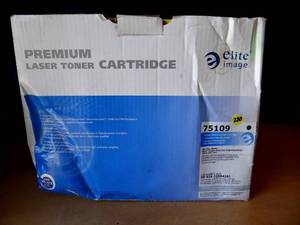 lot 290 image: UNUSED Elite Image Laser Toner Cartridge 75109 Black for HP 42A - 10,000 Pages