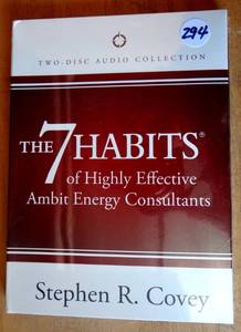 lot 294 image: NEWSEALED -The 7 Habits of Highly Effective People - Two Disc Audio Collection