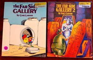 lot 12 image: VINTAGE FAR SIDE GALLERY COLLECTIONS - VOLUME 1 & 2