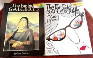 lot 23 image: VINTAGE FAR SIDE GALLERY COLLECTIONS - VOLUME 3 & 4