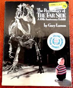 lot 46 image: THE 10TH ANNIVERSARY FAR SIDE PRE HISTORY BY GARY LARSEN