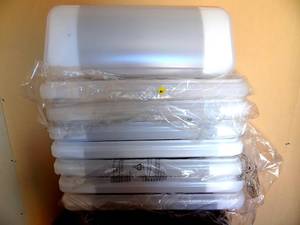 lot 61 image: LOT OF 8 LIGHT DIFFUSERS - APPROX 10 X 24 (NEW)