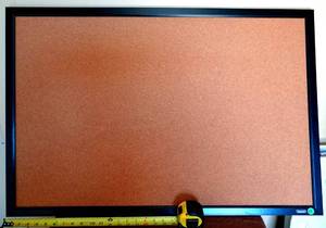 lot 83 image: LARGE QUARTET CORK BOARD