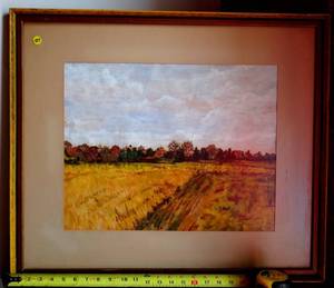 lot 137 image: ORIGINAL WATERCOLOR AS SHOWN