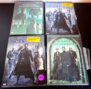 lot 147 image: ASSORTED LOT OF MATRIX DVDs