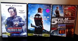 lot 150 image: ASSORTMENT OF 7 MARK WAHLBERG DVDs