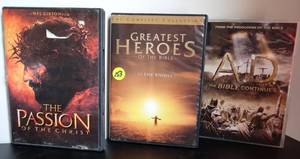 lot 153 image: ASSORTMENT OF RELIGIOUS THEMED DVDs