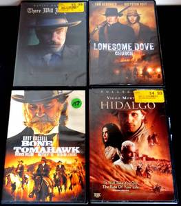 lot 158 image: ASSORTMENT OF WESTERN THEMED DVDs