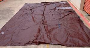 lot 182 image: LARGE 12 X 15 REVERSIBLE PLASTIC TARP