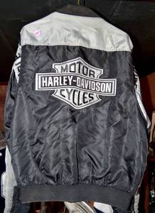 lot 201 image: HARLEY DAVIDSON RIDERS JACKET