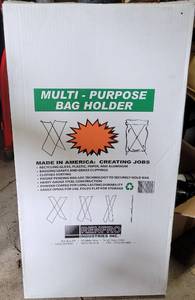 lot 33 image: MULTI-PURPOSE BAG HOLDER IN BOX AS SHOWN.