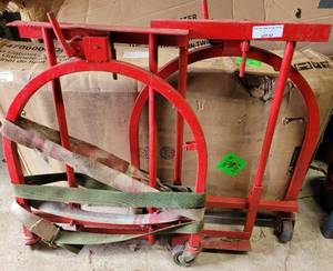 lot 57 image: DUAL HEAVY-DUTY FURNITURE DOLLY SYSTEM AS SHOWN.
