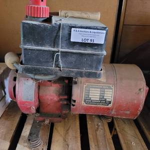 lot 91 image: SEARS 1500 WATT ALTERNATOR AS SHOWN.