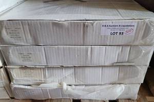 lot 93 image: LOT OF 20 MOSAIC PEBBLE SHEETS IN STYLE AND COLOR SHOWN. (YOUR BID X 20)