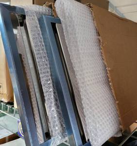 lot 172 image: STAINLESS STEEL APPLIANCE PARTSDOORS IN BOXES AS SHOWN.