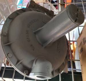 lot 226 image: SINGER  AMERICAN METER CO. GAS METER AS SHOWN.