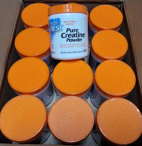 lot 256 image: LOT OF 12 NEW UNOPENED DOCTORS BEST PURE CREATINE POWDER BOTTLES AS SHOWN. EXP. SEPT. 2021. (YOUR BID X 12)