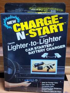 lot 257 image: CASE OF 48 CHARGE-N START LIGHTER TO LIGHTER CAR STARTERBATTERY CHARGER MODEL 808 IN BOXES AS SHOWN. (YOUR BID X 48)
