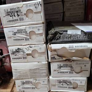 lot 266 image: LOT OF 8 BOXES OF AMERICAN OLEAN 4 X 8 TILE IN STYLE AND COLOR SHOWN. (YOUR BID X 8)