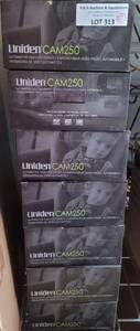 lot 313 image: LOT OF 7 UNIDEN CAM250 AUTOMOTIVE VIDEO RECORDER CAMERAS IN BOXES AS SHOWN. (YOUR BID X 7)